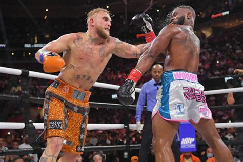 tyron woodley butt|See Jake Pauls professional boxing career in photos